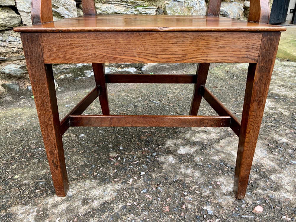 Antique Country Oak Armchair  View VIII