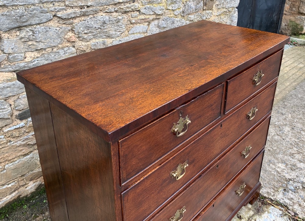 Antique Oak Chest of Drawers View V