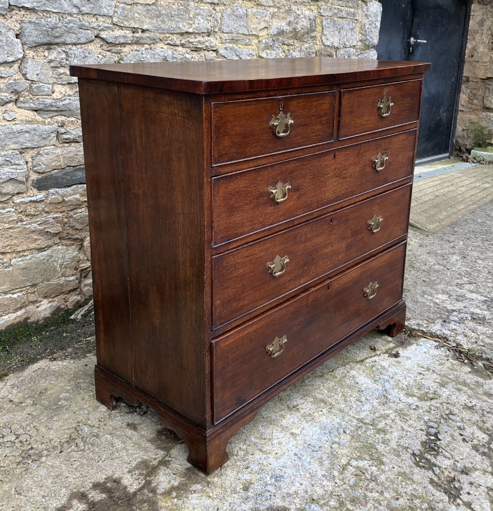 Antique Oak Chest of Drawers View VI