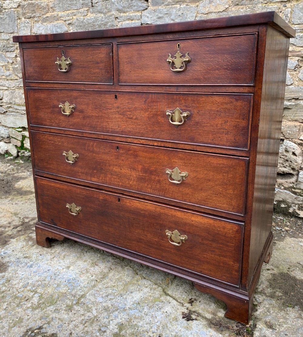 Antique Oak Chest of Drawers View VIII