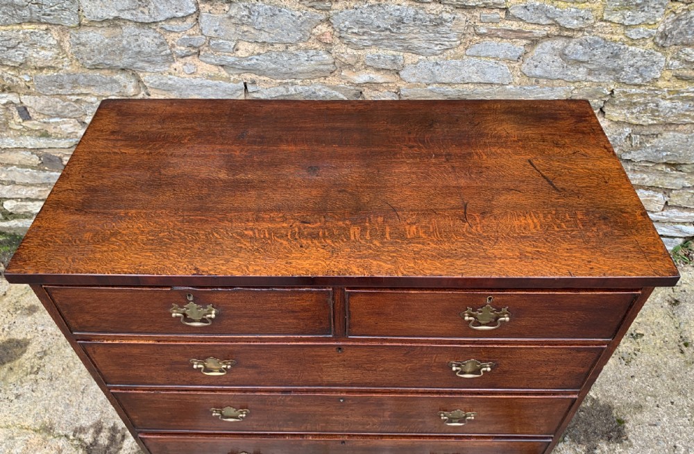 Antique Oak Chest of Drawers View IX