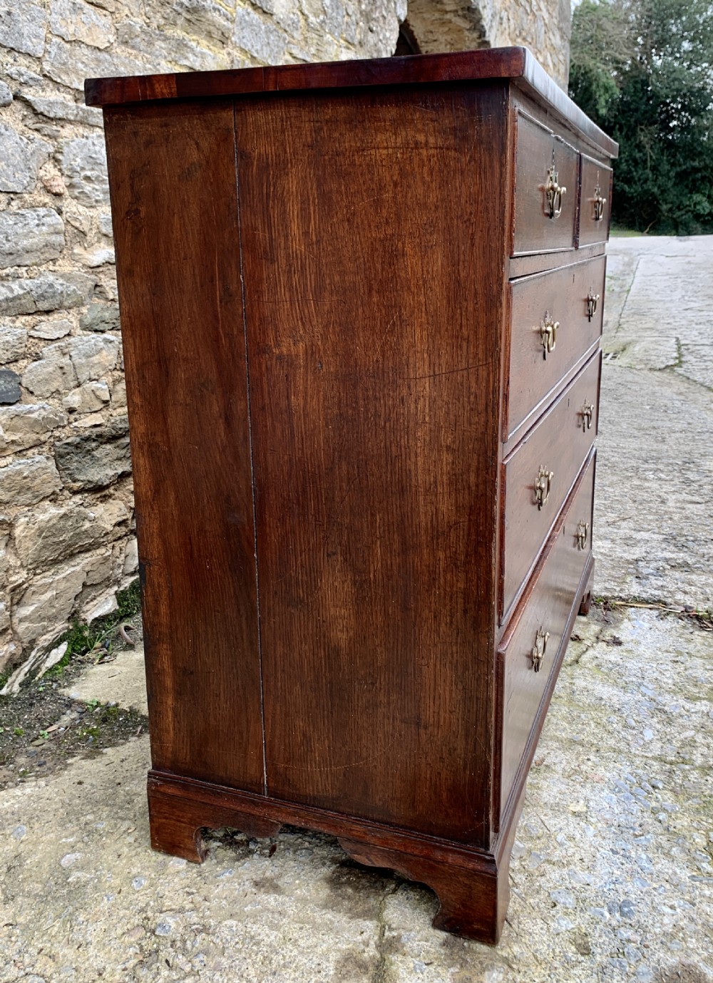 Antique Oak Chest of Drawers View X