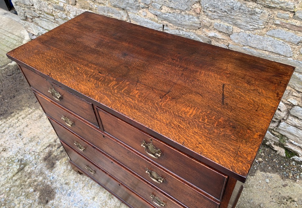 Antique Oak Chest of Drawers View XI