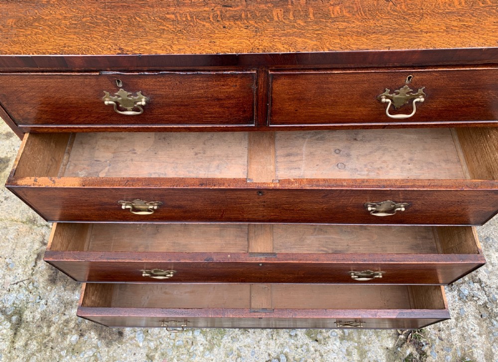 Antique Oak Chest of Drawers View XIII