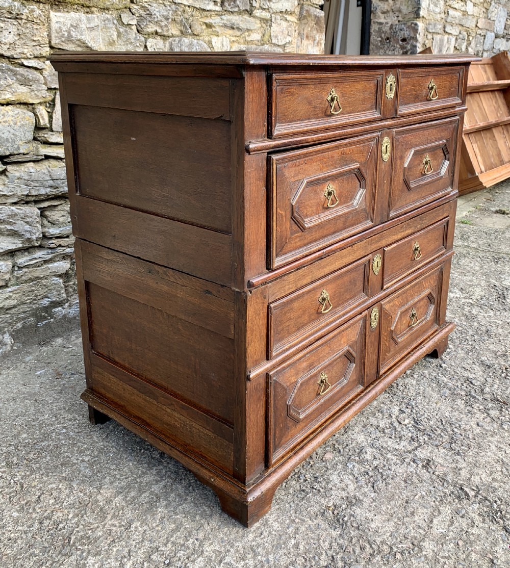 17th Century Oak Chest of Drawers View V