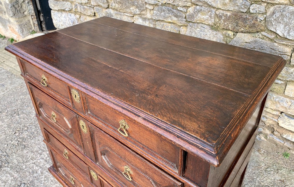 17th Century Oak Chest of Drawers View VI