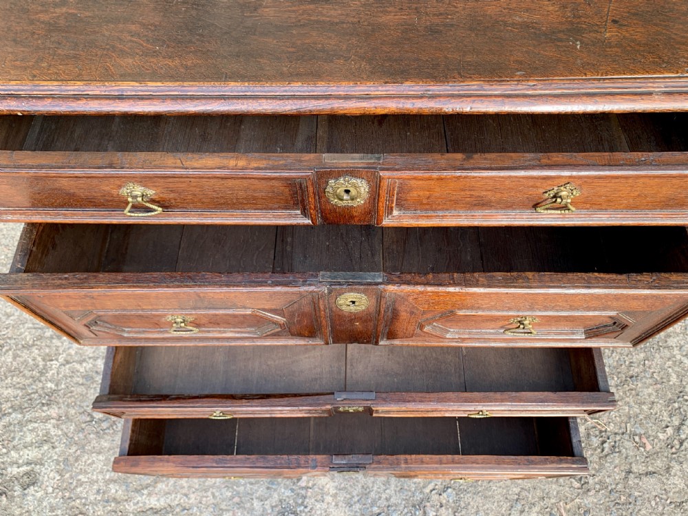 17th Century Oak Chest of Drawers View XIII