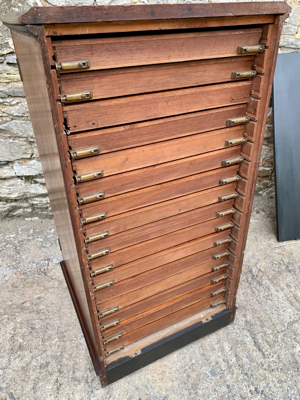 Victorian Mahogany Collectors Specimen Cabinet by J.T.Crockett & Son View IV