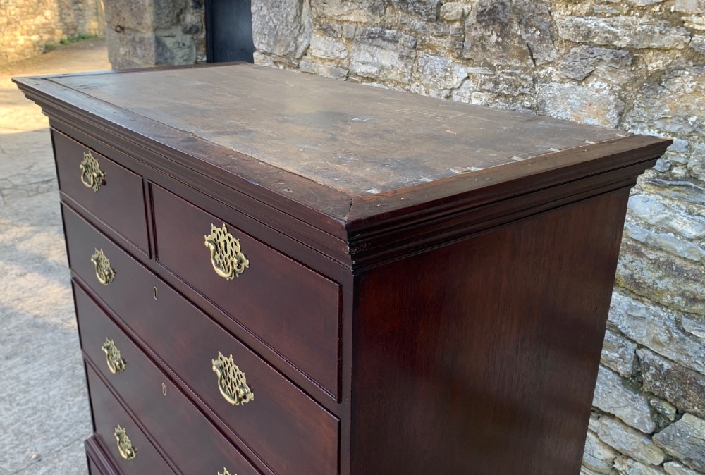 Georgian Mahogany Chest on Chest Tallboy View VII