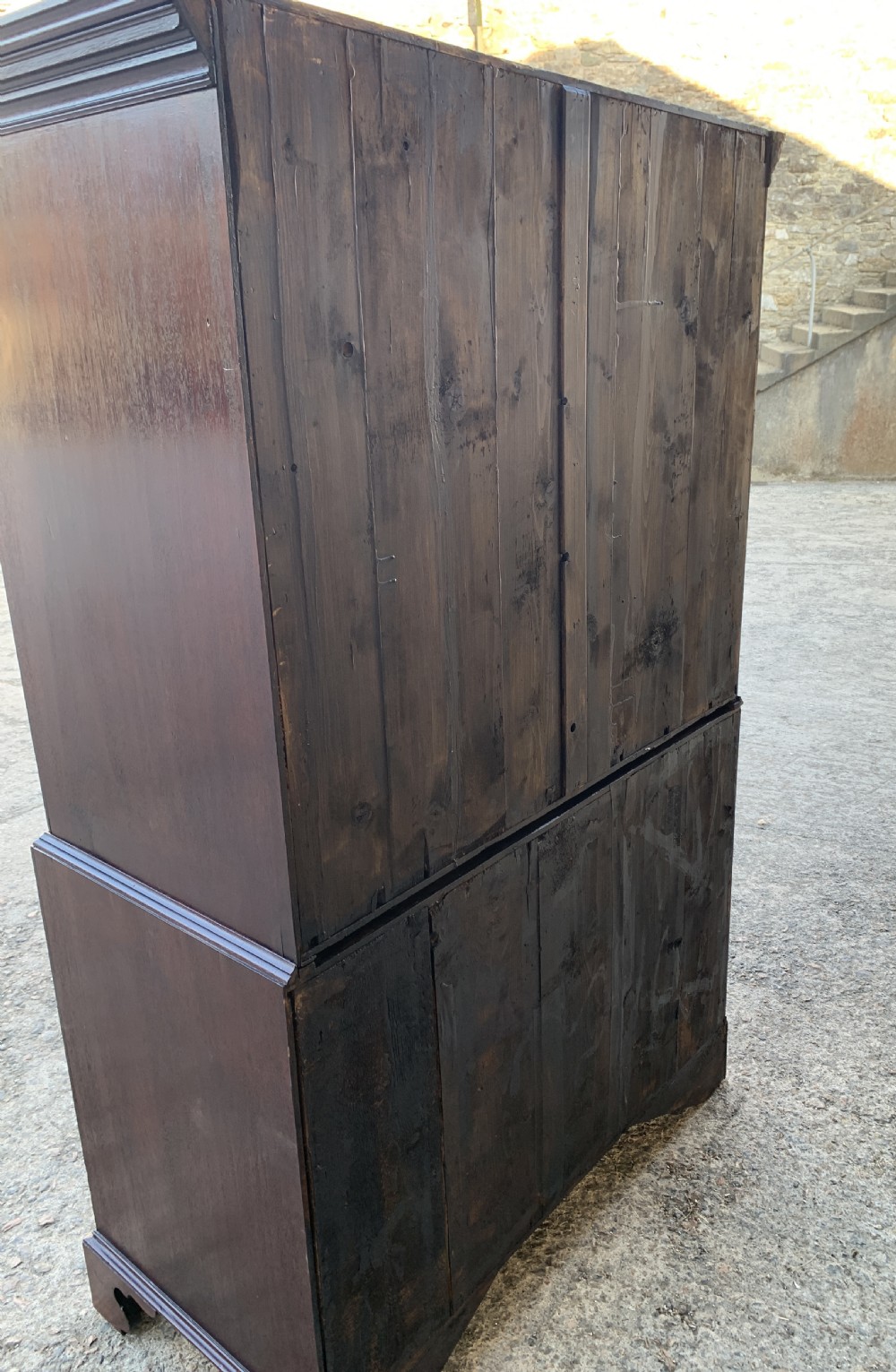Georgian Mahogany Chest on Chest Tallboy View XVI