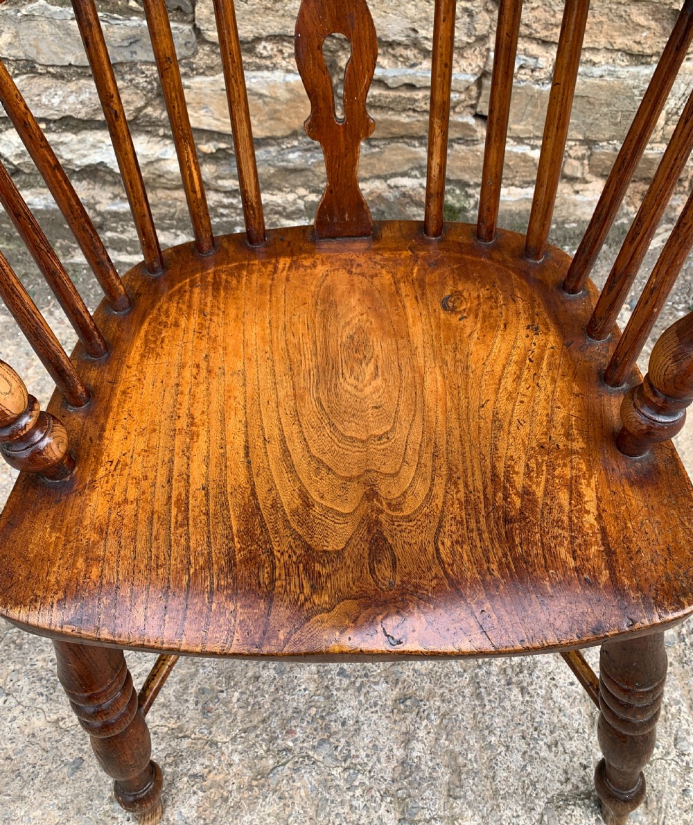 Pair of Antique Windsor Chairs View X