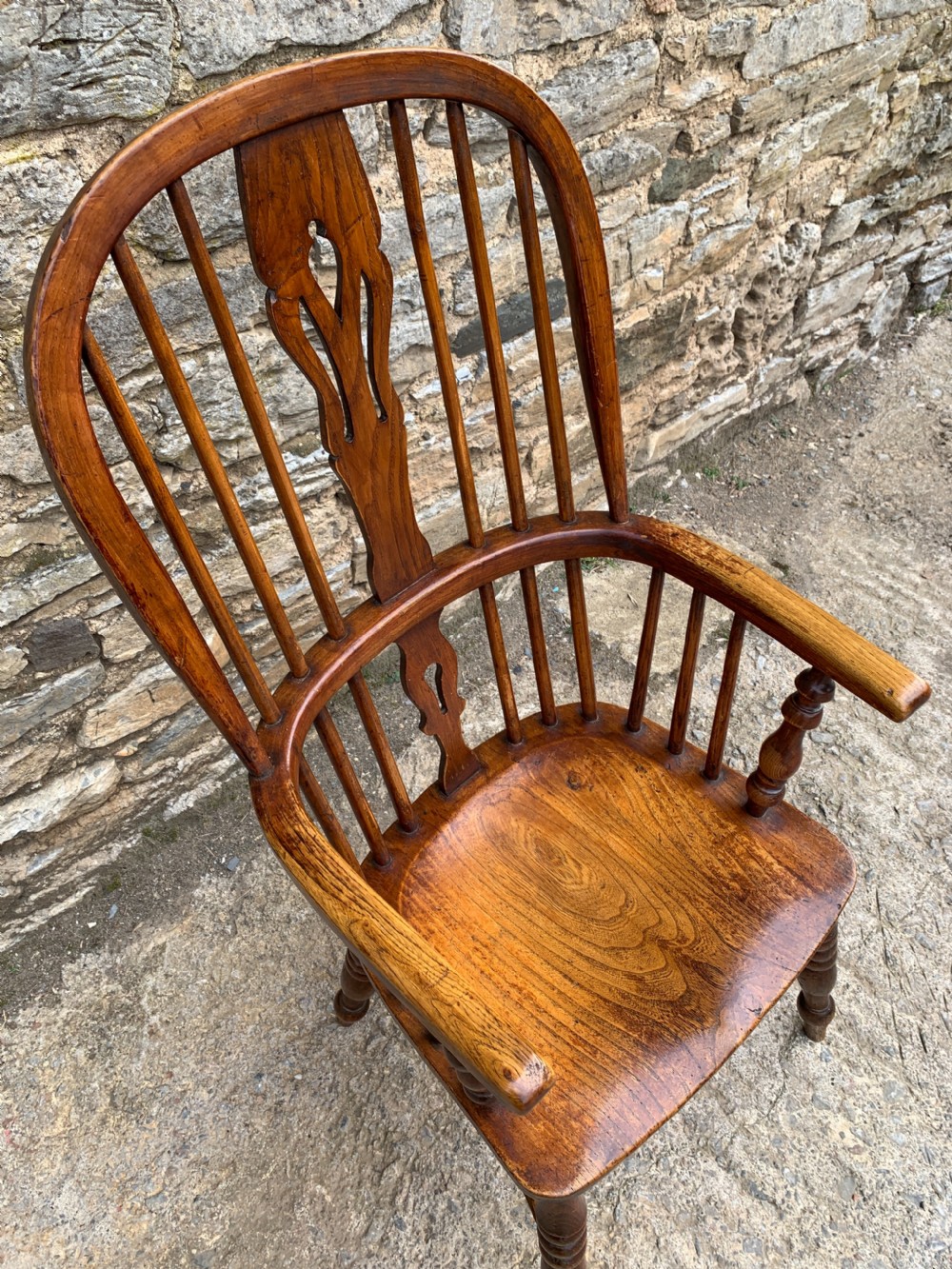 Pair of Antique Windsor Chairs View XIII
