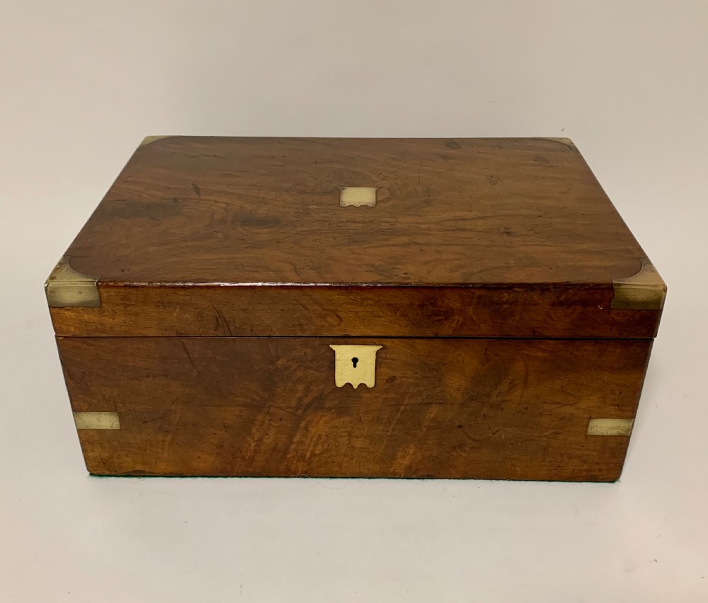 Victorian Walnut Writing Slope Box View II