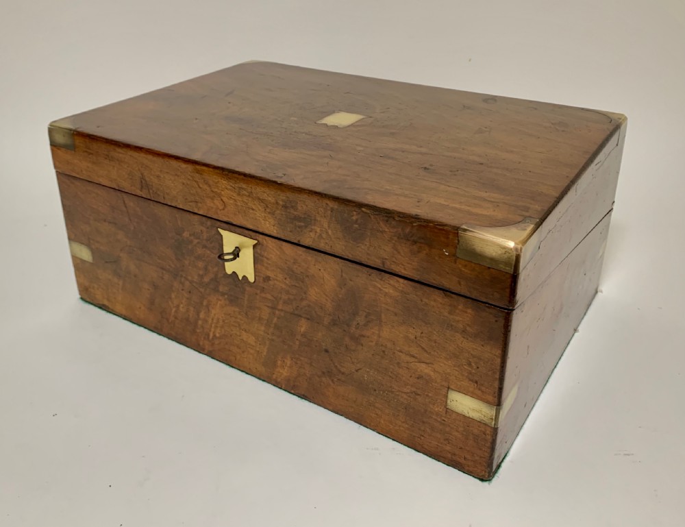 Victorian Walnut Writing Slope Box View IV