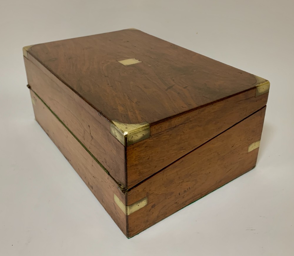 Victorian Walnut Writing Slope Box View VII