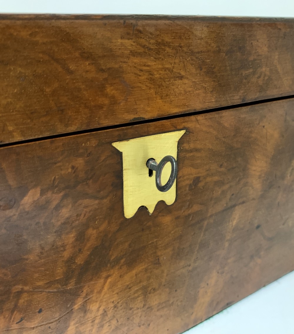Victorian Walnut Writing Slope Box View VIII