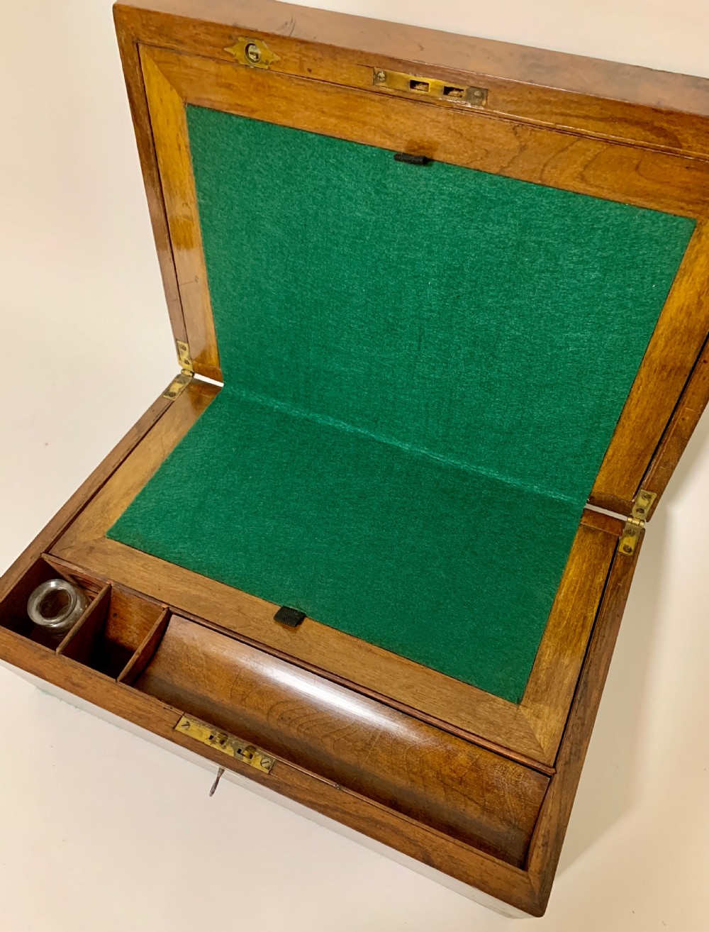 Victorian Walnut Writing Slope Box View X