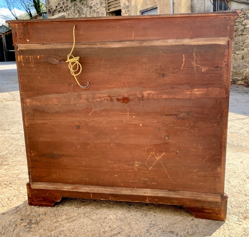 Victorian Walnut Credenza Display Cabinet View XVIII