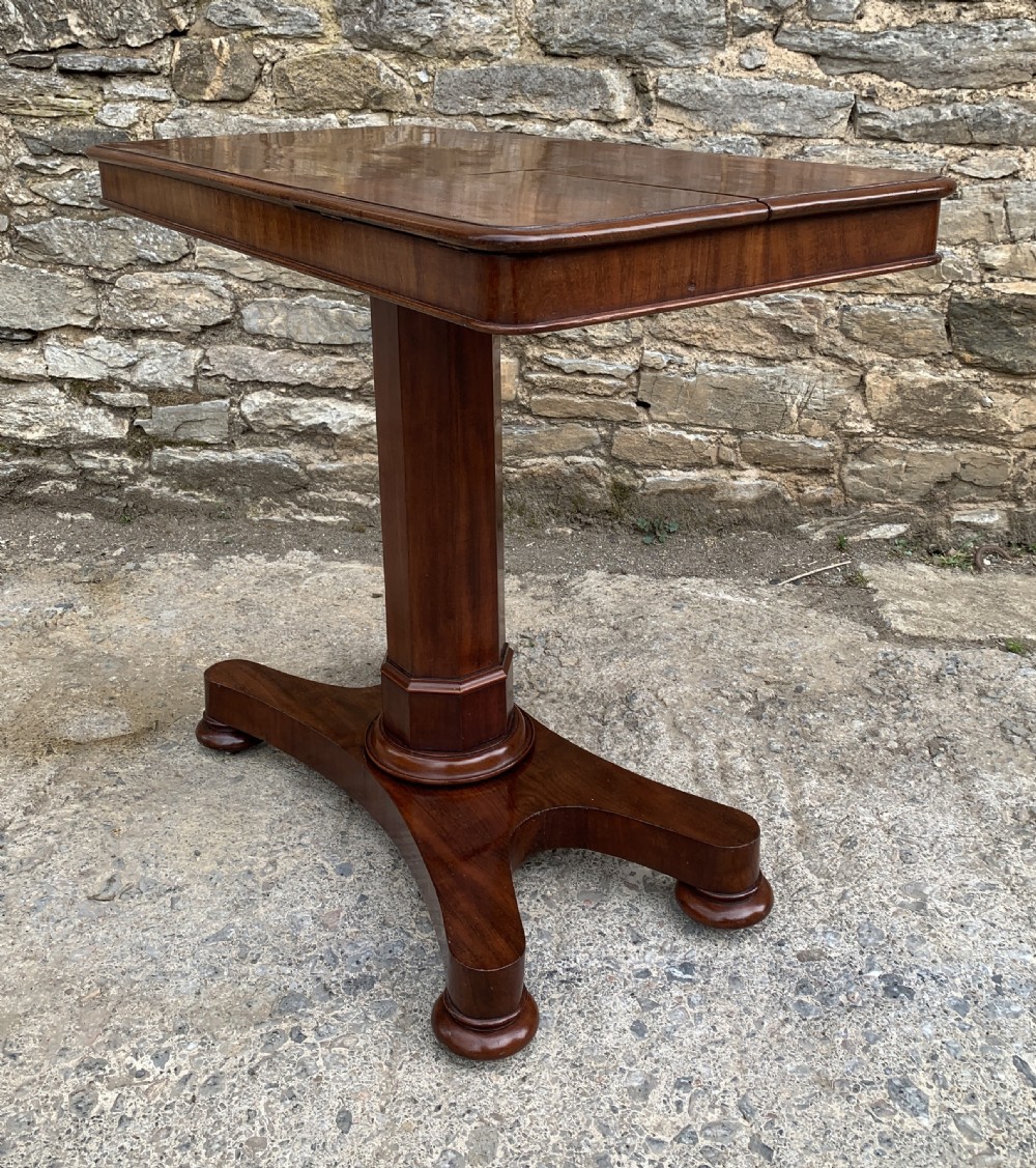 Victorian Mahogany Duet Reading Table View III