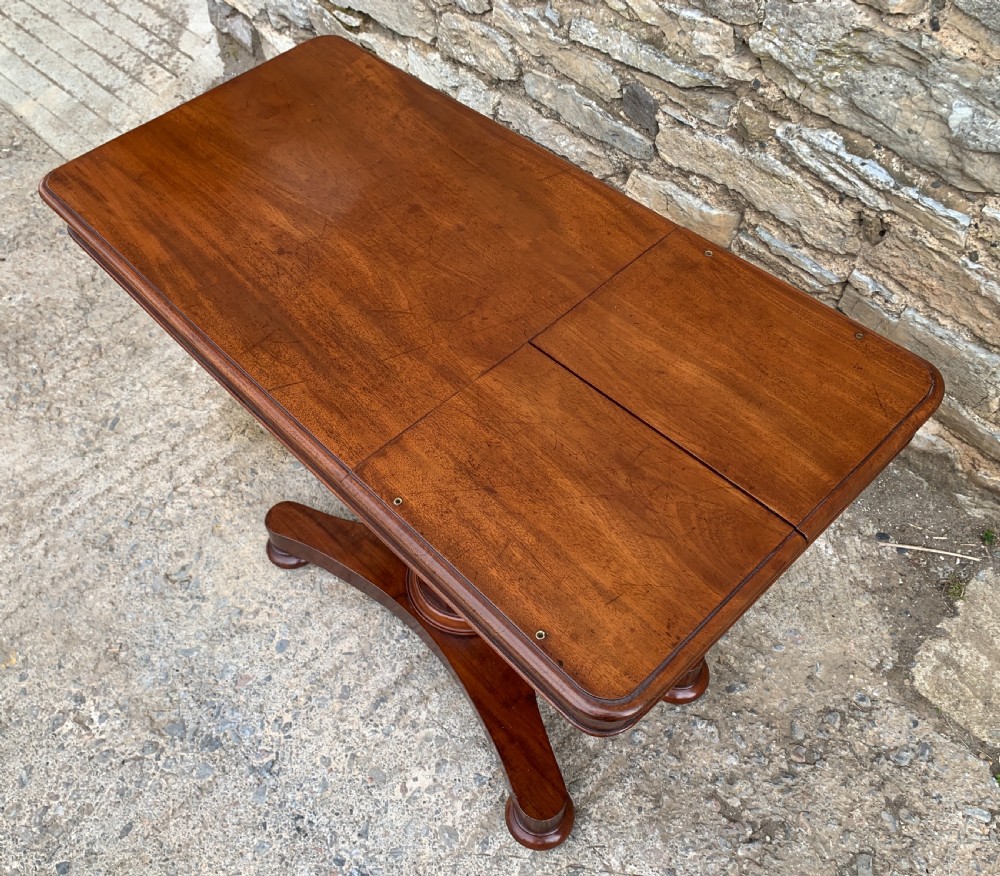 Victorian Mahogany Duet Reading Table View V