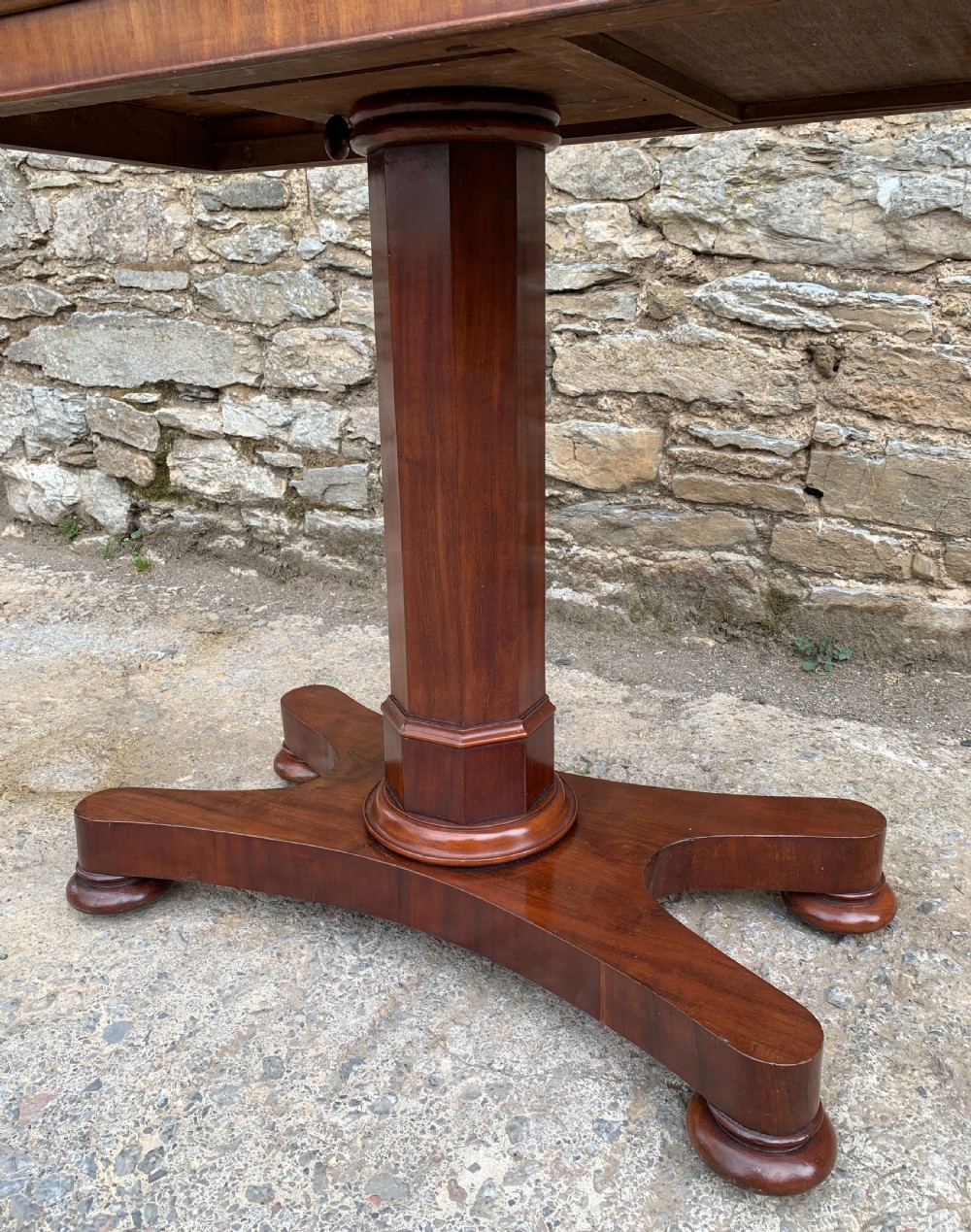 Victorian Mahogany Duet Reading Table View VIII