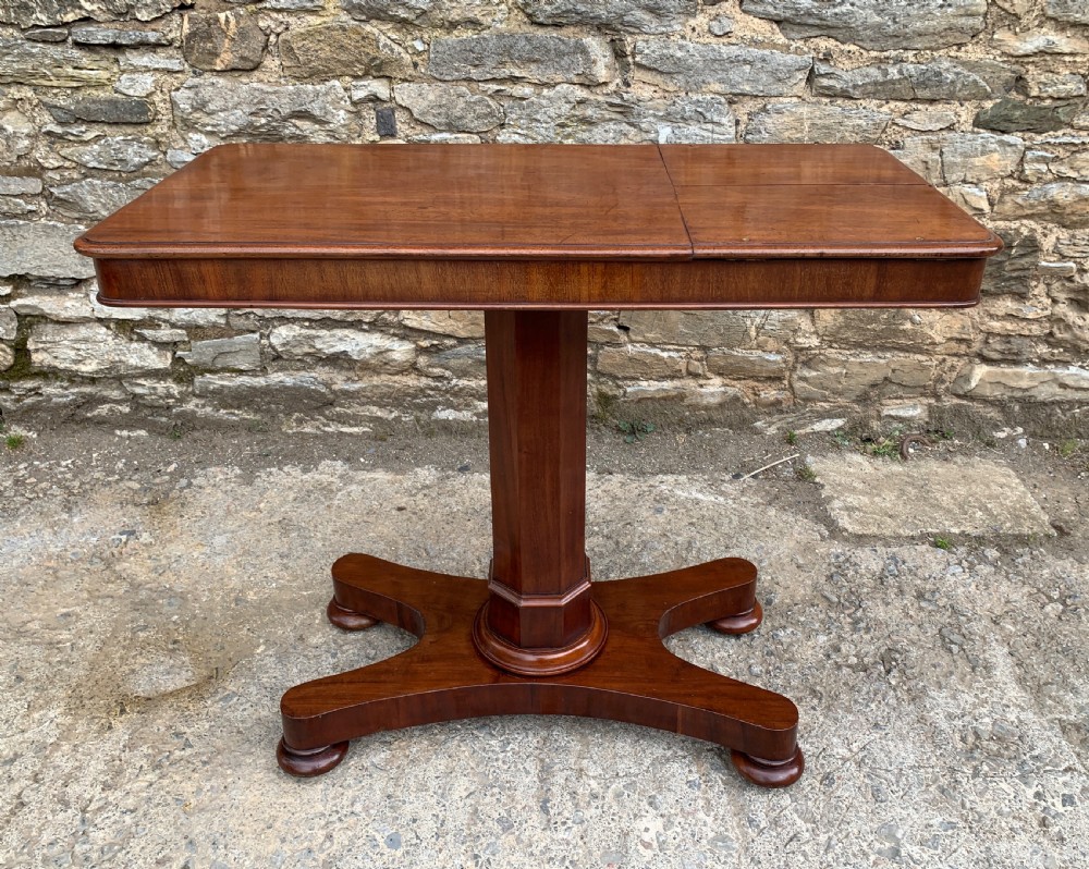 Victorian Mahogany Duet Reading Table View XI
