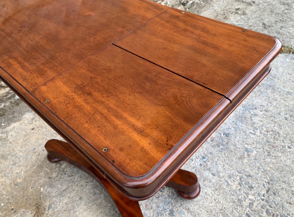 Victorian Mahogany Duet Reading Table View XXII
