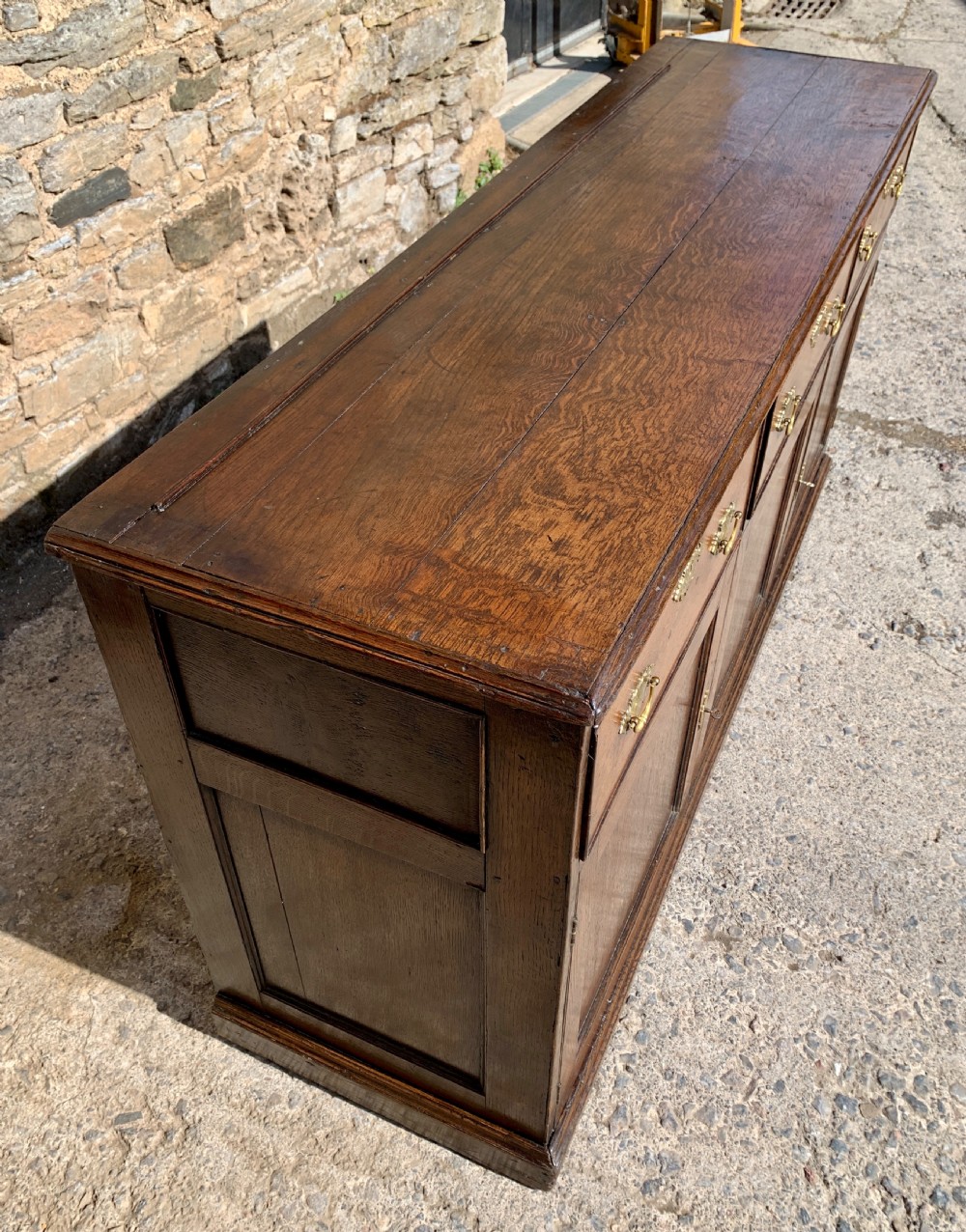 Georgian Oak Dresser Base View VIII