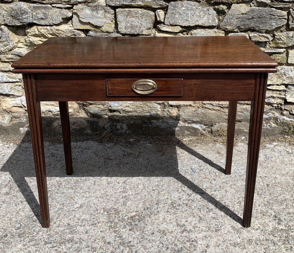 Antique Georgian Mahogany Tea Table
