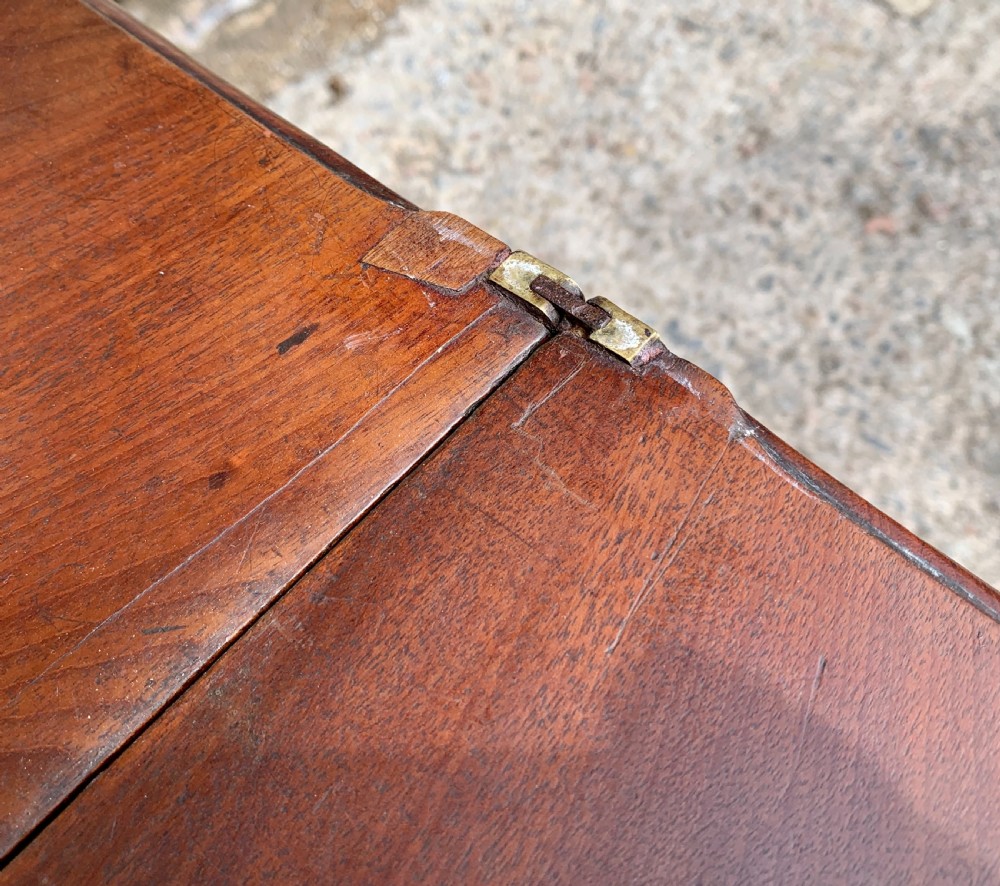 Antique Georgian Mahogany Tea Table View XXIV
