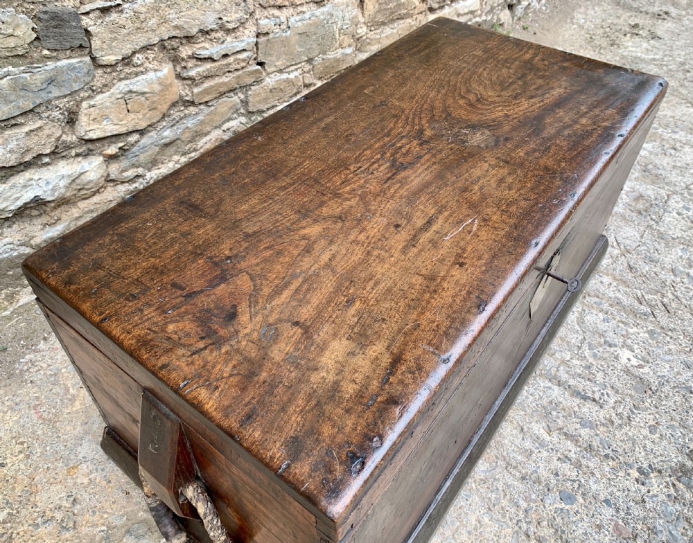 Antique Camphor Sea Chest Trunk View X