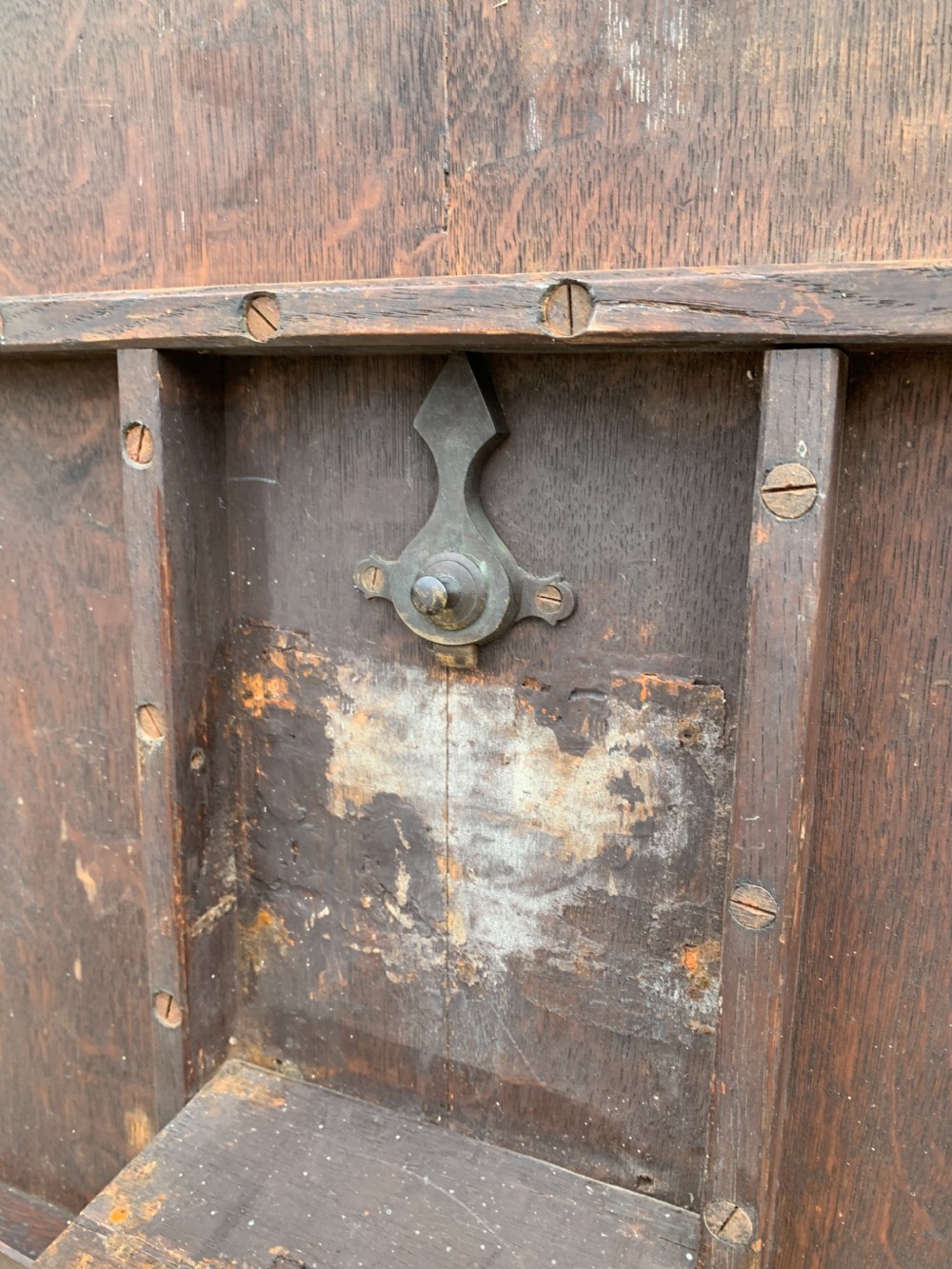 Georgian Oak Tilt Top Occasional Table View V