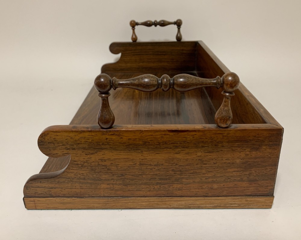 Regency Rosewood Book Trough View IV