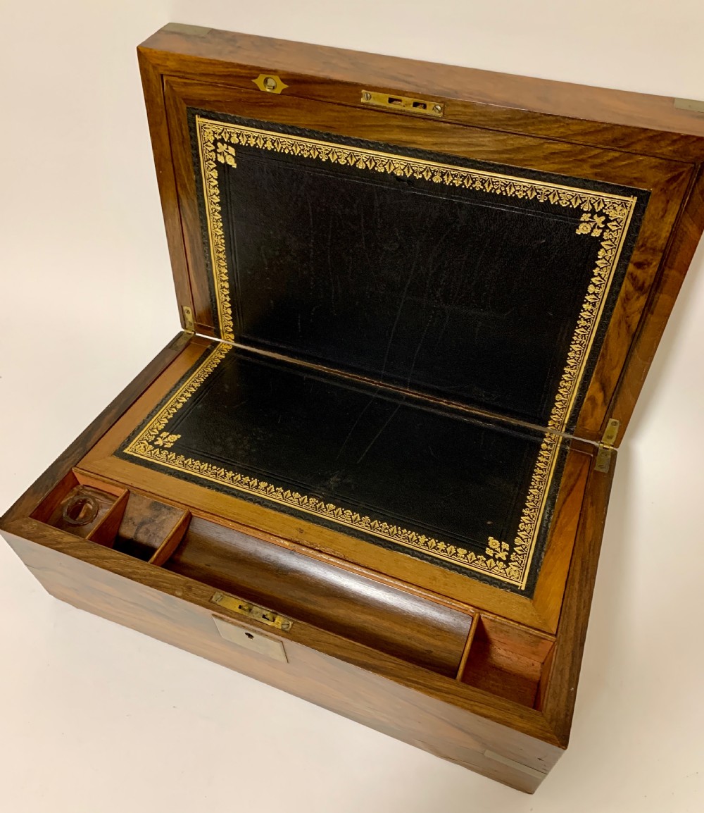 Victorian Walnut Writing Slope Box View II