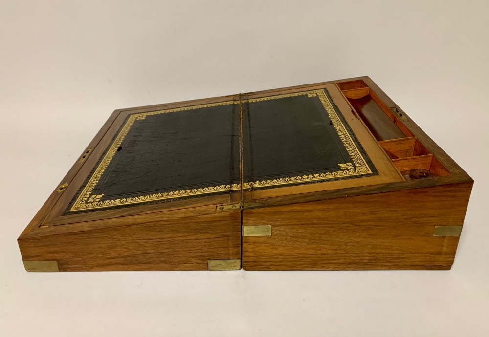 Victorian Walnut Writing Slope Box View V