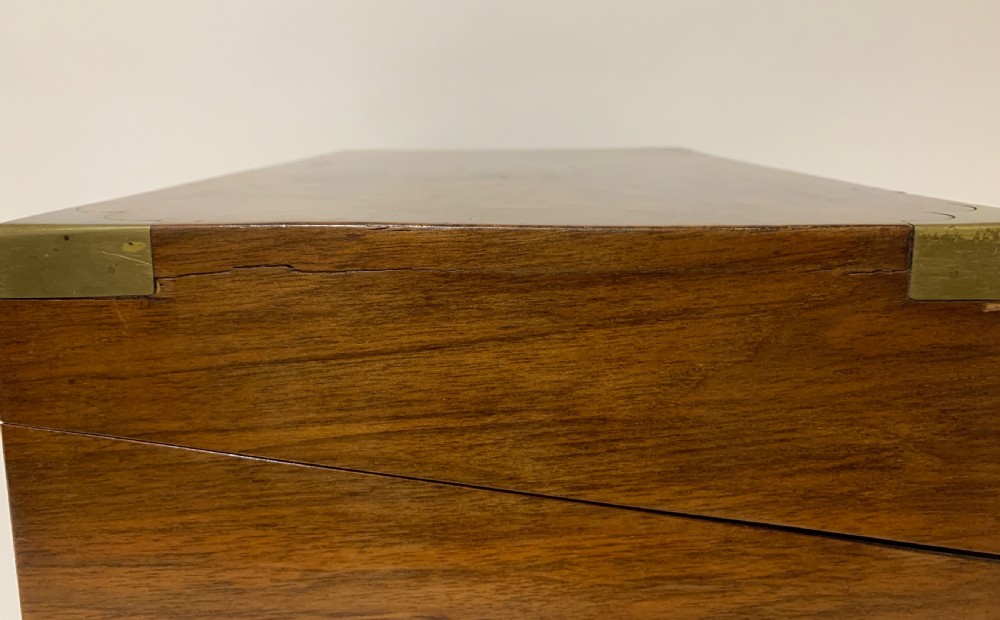 Victorian Walnut Writing Slope Box View IX