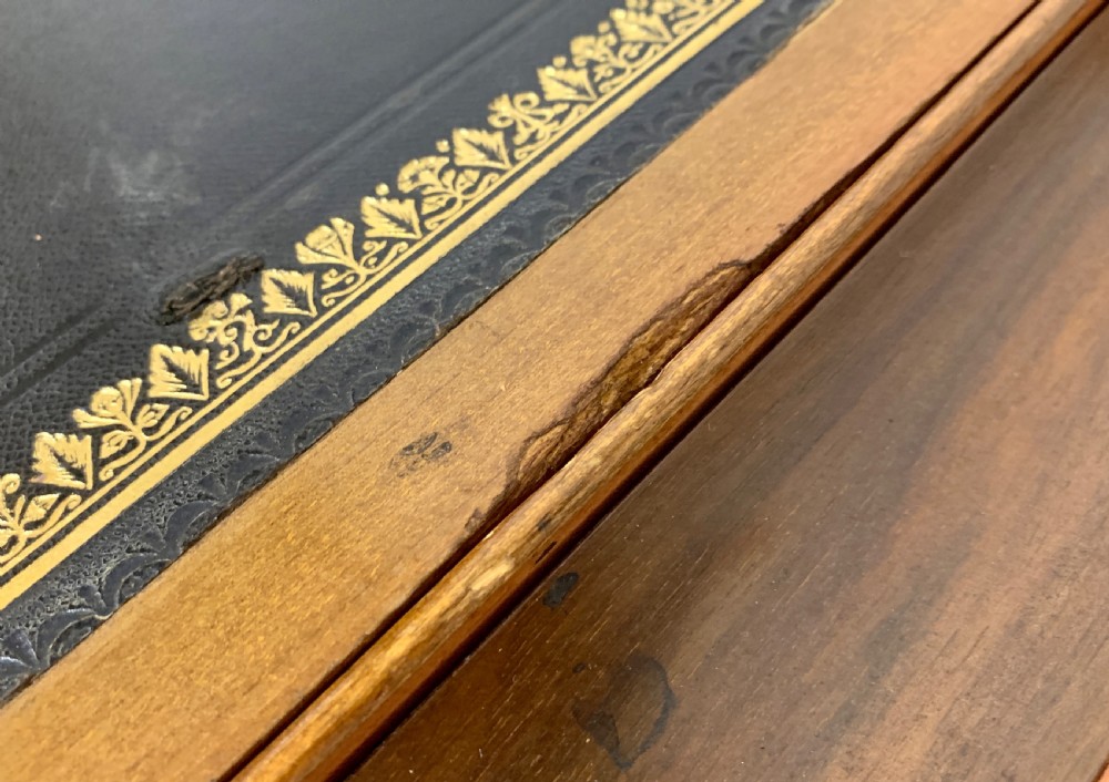 Victorian Walnut Writing Slope Box View XVII