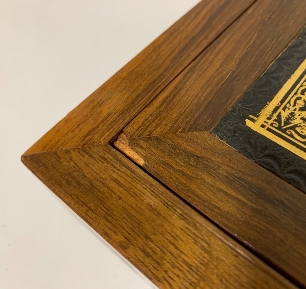 Victorian Walnut Writing Slope Box View XX