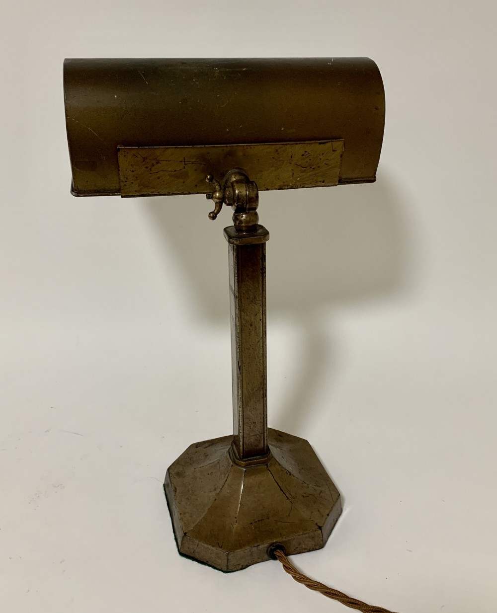 Antique Bankers Style Desk Lamp View III