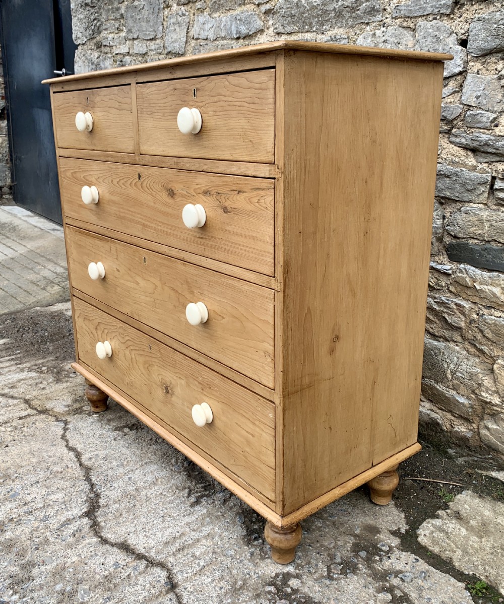 Victorian Pine Chest of Drawers View VI