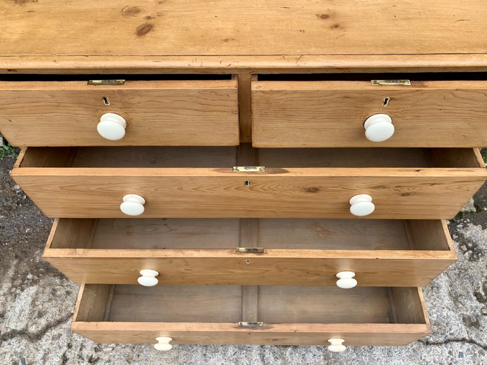 Victorian Pine Chest of Drawers View XI