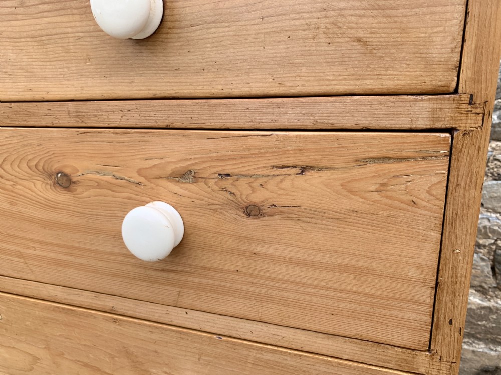 Victorian Pine Chest of Drawers View XIV