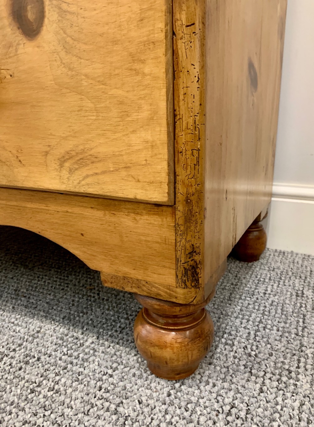 Victorian Pine Chest of Drawers View VIII
