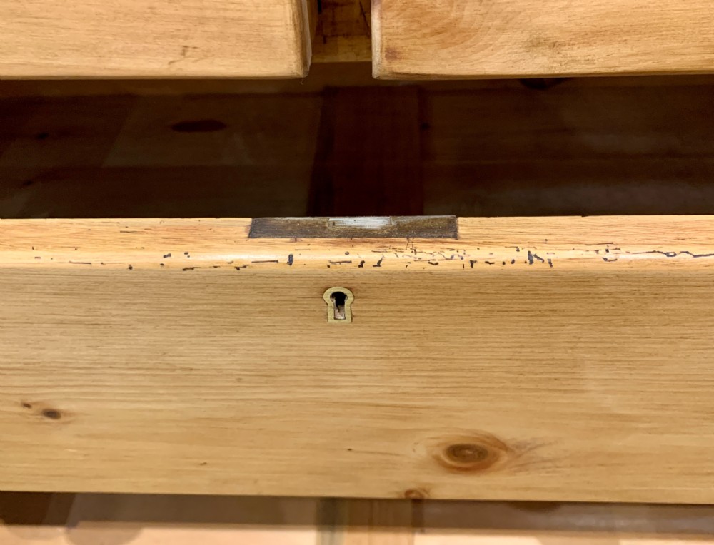 Victorian Pine Chest of Drawers View XI