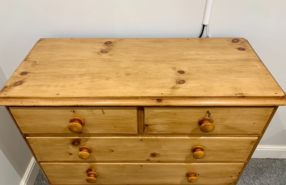Victorian Pine Chest of Drawers View XII