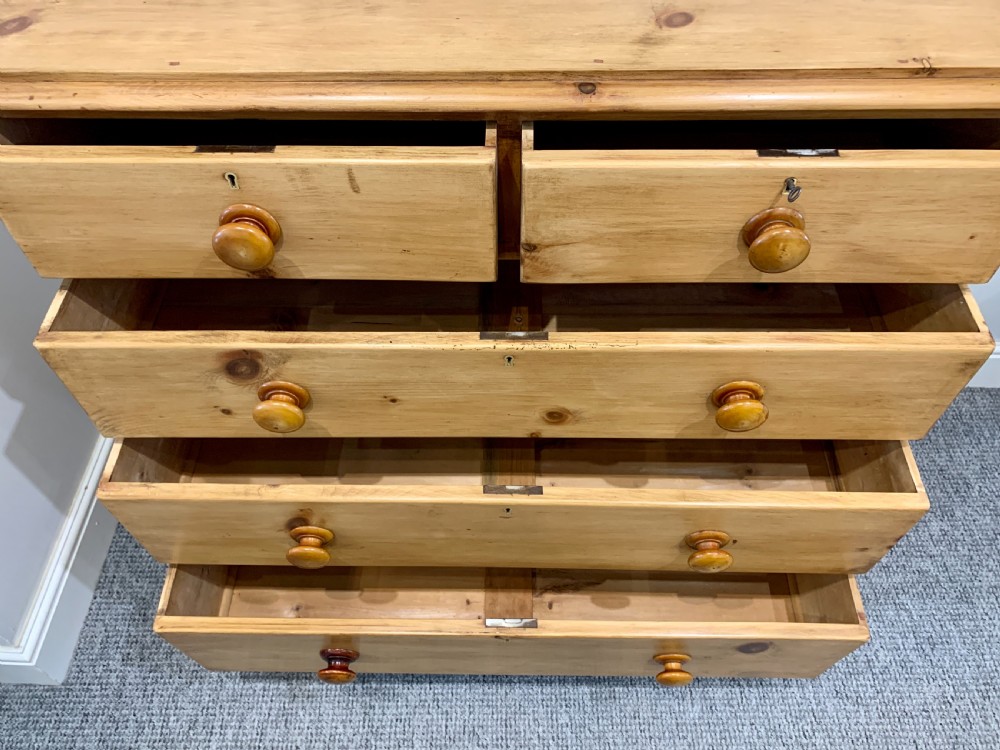 Victorian Pine Chest of Drawers View XIII