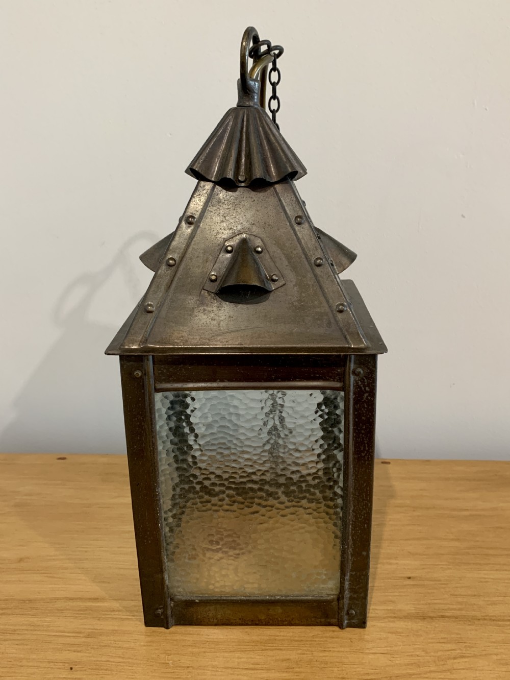 Arts and Crafts Hall Lantern