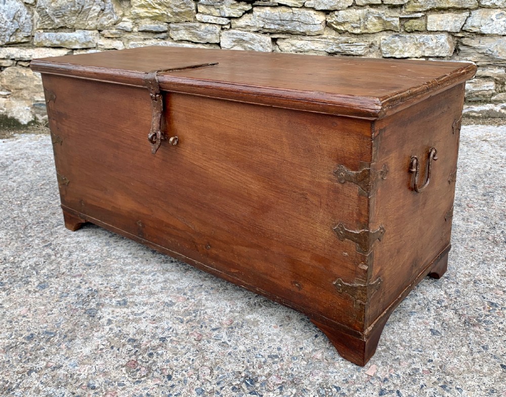 Large Antique Anglo Indian Trunk View VII