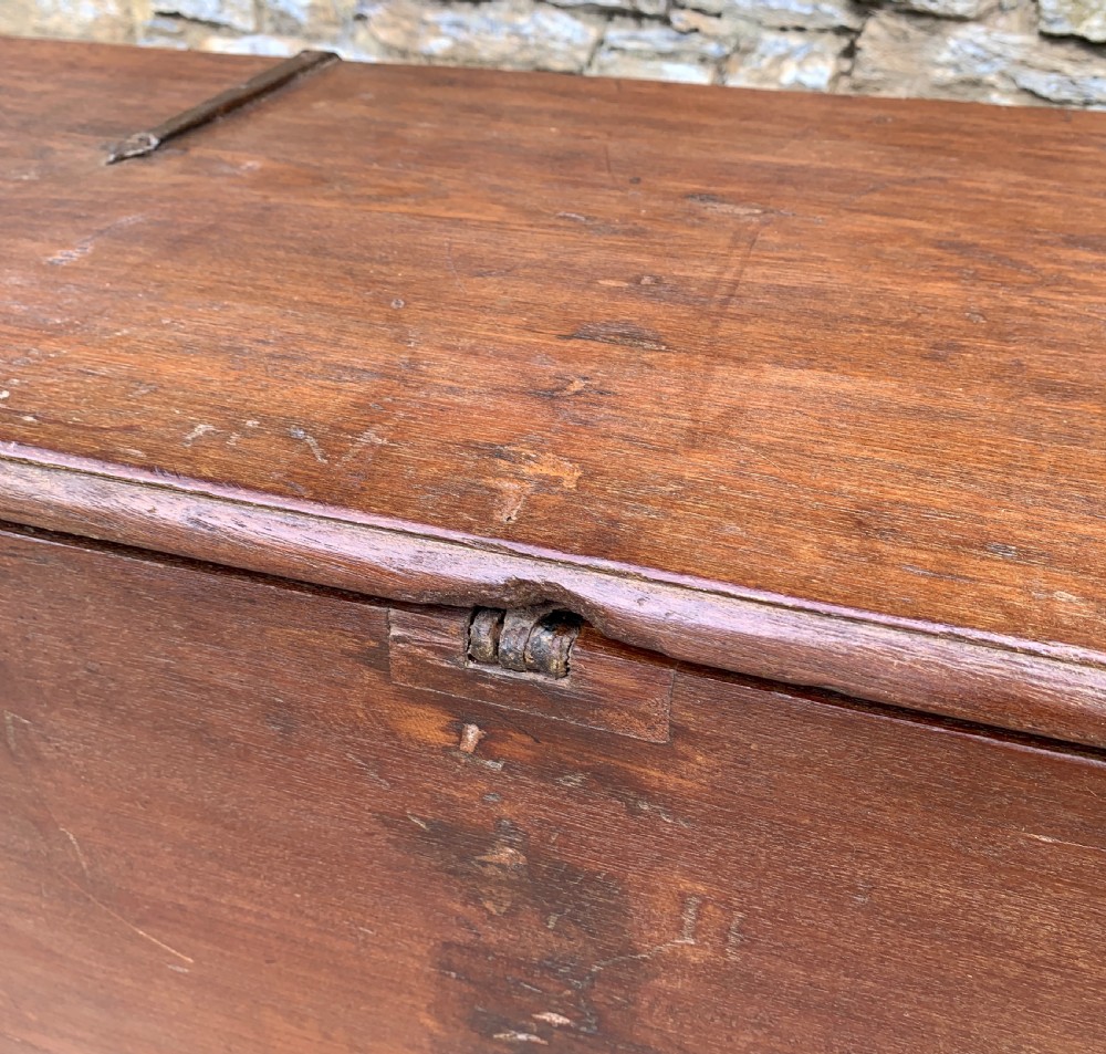Large Antique Anglo Indian Trunk View XII