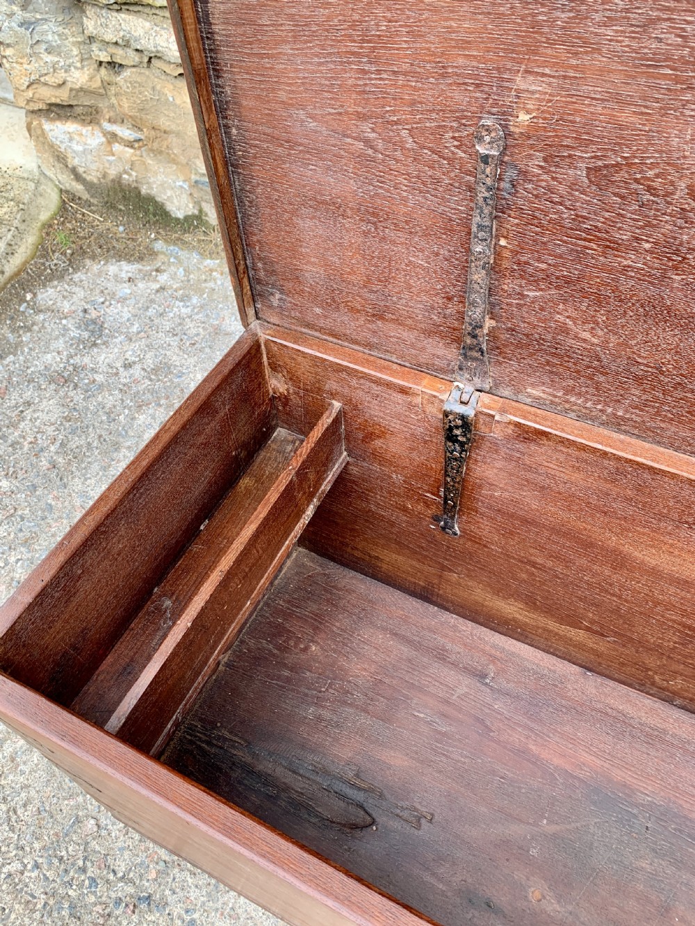Large Antique Anglo Indian Trunk View XXI